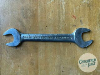 Vintage Sidchrome 5/8 " Bs (9/16 " W) X 11/16 " Bs (5/8 " W) Open Ended Spanner Tools
