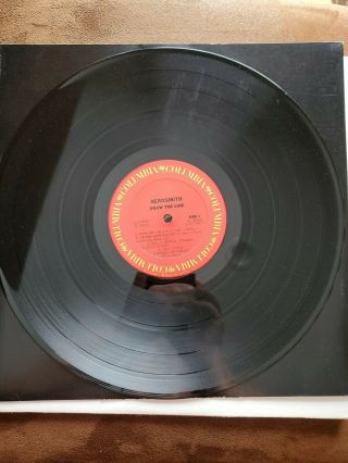 Aerosmith,  Draw The Line,  1977 LP,  Columbia,  JC 34856,  VG,  1stPress,  Vinyl,  Insert 3