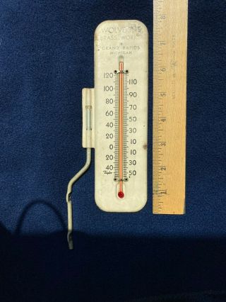 Wolverine Brass Grand Rapids Michigan Thermometer