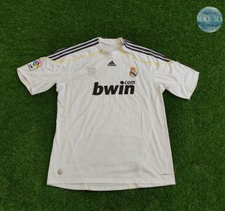 Real Madrid 2009 2010 Home Football Soccer Shirt Jersey Camiseta Adidas Men 2xl