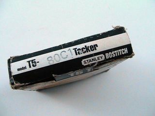 Bostich T5 Tacker Stapler Heavy Duty Staple Gun Made In USA 3
