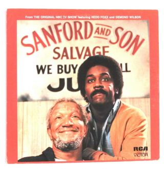 Sanford And Son Tv Show Lp Redd Foxx,  Desmond Wilson,  Quincy Jones