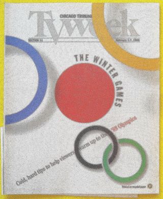Nagano Japan Winter Olympic Games Chicago Tribune Tv Week Guide Feb 1 1998