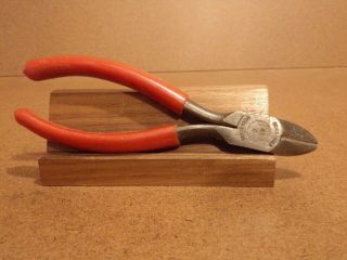 Vintage Utica Tools No 41 - 6 6 " Diagonal Side Cutting Pliers,  Cutters Usa