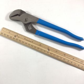 Channellock 420 Straight Jaw Tongue & Groove Water - Pump Joint Pliers Made In Usa