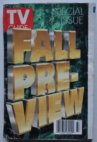 Tv Guide 9/16/1995 Fall Preview