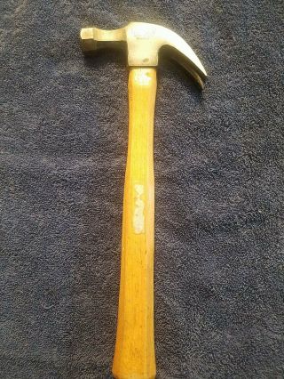 Vintage 16oz.  Stanley 101 - 1/2 Drop Claw Hammer 13 " Long Made In Usa
