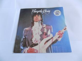 Prince,  Purple Rain,  Warner Bros,  1984,  12 " Vinyl Single With Poster