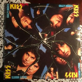 Kiss Lp Crazy Nights 1987 Polygram 422 832 - 626 - 1 Ex/vg