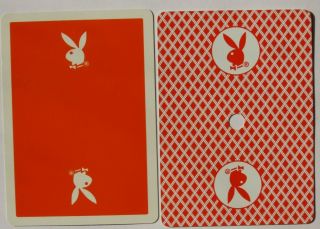 Playboy Bunny Logo Single Swap Playing Cards