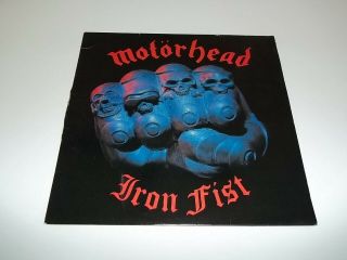 Motorhead - Iron Fist.  1st Pressing 1982 Bronze Uk Brna 539