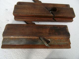 Two Varvill & Sons Wooden Moulding Planes