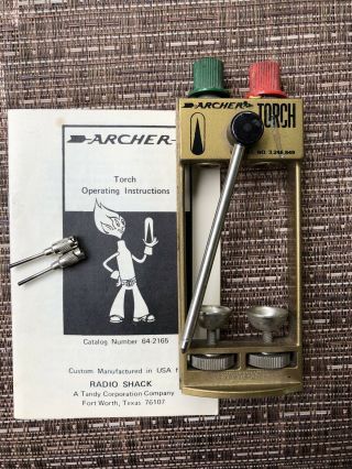 Radio Shack Archer Torch