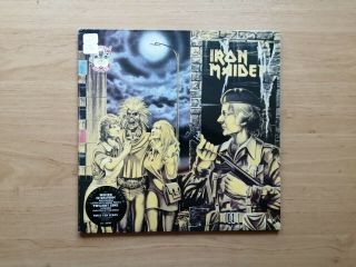 Iron Maiden Vinyl Double 12 " Women In Uniform,  Flight Of Icarus 10 Years 1990