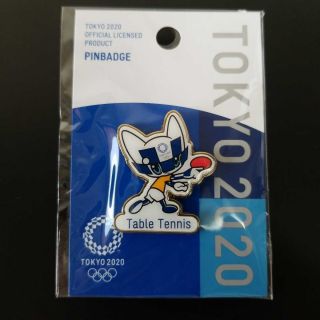 A29）tokyo 2020 Official Licensed Product Pin Badge Table Tennis