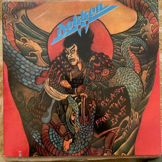 Dokken Beast From The East Live 2lp Record Vinyl 1988 Gate Fold