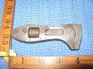 Vintage King Dick 4 " Adjustable Spanner Wrench Fit Sunbeam Alpine Tiger Tool Kit
