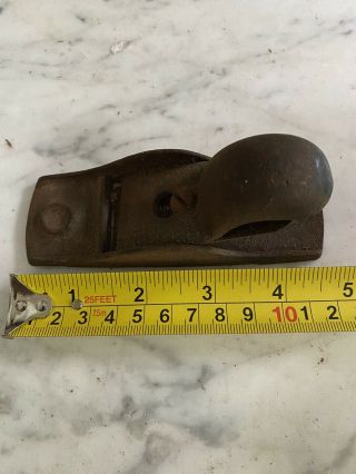 Vintage/antique Mini Finger/thumb Plane - 4 1/2 " - Old - Rusty