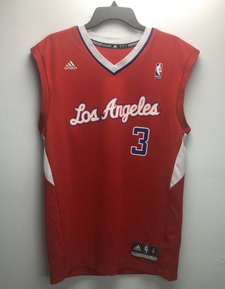 Nba Adidas Mens S Chris Paul 3 La Clippers Red Away Authentic Basketball Jersey