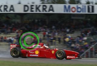 35mm Slide F1 Michael Schumacher - Ferrari F310b 1997 Germany Formula 1