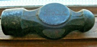 Rare Vintage Stanley 5308 8 Oz.  Ball Peen Hammer Head Made In England
