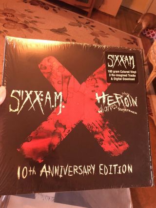 Sixx:a.  M.  - The Heroin Diaries Soundtrack: 10th Anniversary Edition Nm Shrink