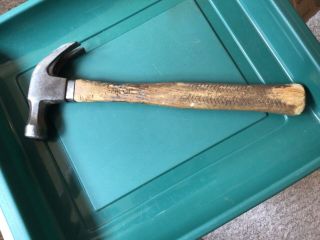 Vintage Craftsman? 16 Oz.  Claw Hammer With Extra Claw Craftsman Wood Handle