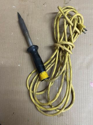 Vintage 12” General Electric Soldering Iron For Bell Systems And Long Cord