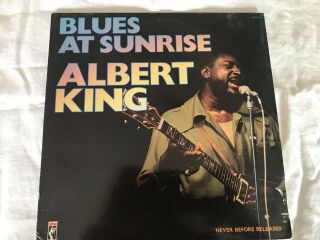 Albert King Blues At Sunrise Stax 1988 Promo Vg/excellent