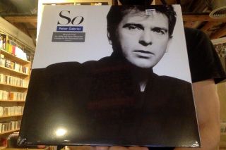 Peter Gabriel So Lp 180 Gm Vinyl Reissue,  Download Card