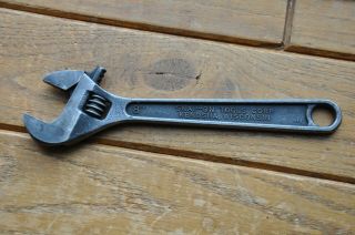 Snap On 8 " Adjustable Blue Point Wrench In Good Order