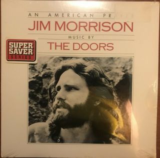 An American Prayer Jim Morrison Music By The Doors Lp