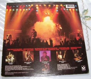 Iron Maiden - KILLERS - 1981 Vinyl Record LP - Harvest ST - 12141 (VG) 2