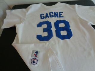 Eric Gagne Los Angeles Dodgers Baseball Sewn Majestic Xl Jersey Mlb