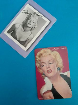 Vintage,  Swap/playing Cards,  Movie Star Marilyn Monroe.