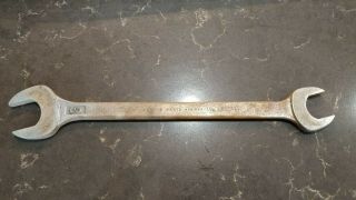 Vintage 1 - 1/4 " 1 - 1/8 Proto Mfd Usa No.  3051 - S Open End Wrench Usa