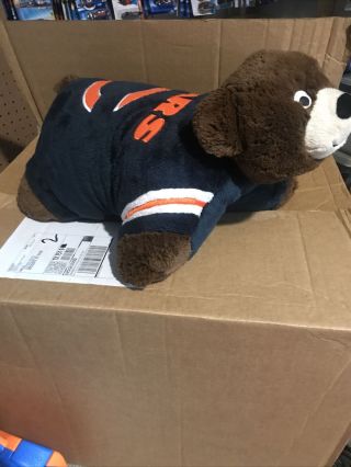 Chicago Bears Pillow Pet 2011 Stuffed Plush Animal Toy Nfl Football Mascot