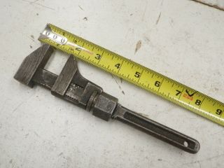 Bemis And Call Co.  8 " Adjustable Monkey Wrench