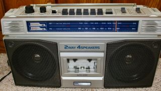 Vintage Sears Sr 2100 Series Stereo Radio Cassette Recorder Model 564.  21410250