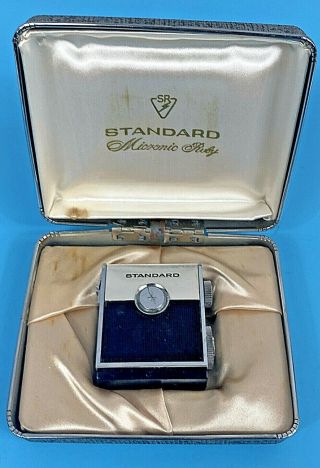 Standard Sr - H437 Micronic Ruby 8 Transistor Am Radio Vintage Rare Unique