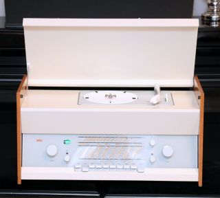 Restored,  Serviced Braun Atelier 1 Rams Tube Radio Phonosuper Vinyl Player Amp