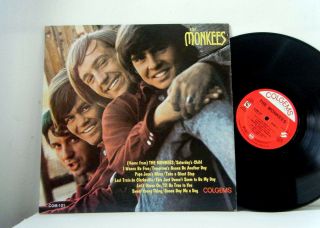 The Monkees Lp 1st Album 1966 Colgems Mono Vinyl