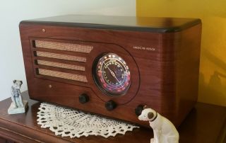 Antique American Bosch Am/sw Tube Radio 605 (1936) Rare & Completely Restored