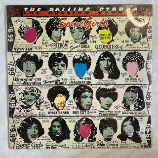 The Rolling Stones Some Girls Lp Vinyl 1978 Coc39108