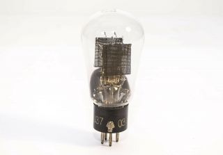 Telefunken Rgn 2504 With Mesh Plates,  Large Globe Glass And Good Filament