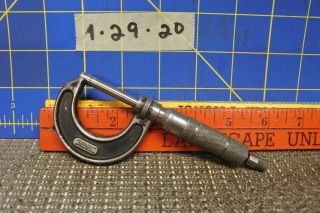Central Tool Micrometer 1”