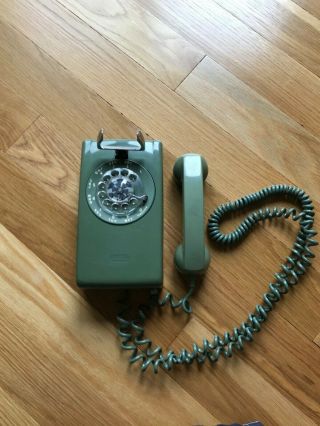 Vintage Rotary Dial Wall Mount Phone Western Electric