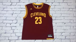Nba Cleveland Cavaliers Lebron James Authentic Adidas Jersey Men’s Sz Xl