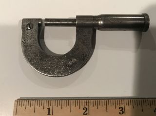Brown & Sharpe No.  19 Micrometer With 1878 1884 Patent Dates G1101