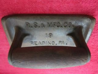 Vintage R.  S.  & Mfg Co.  Reading,  Pa 18 Cement Concrete Edger Finishing Tool